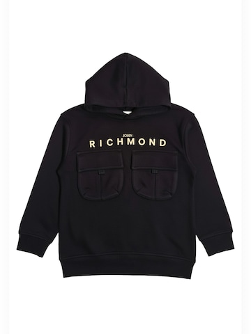 Sweat John Richmond en noir : devant