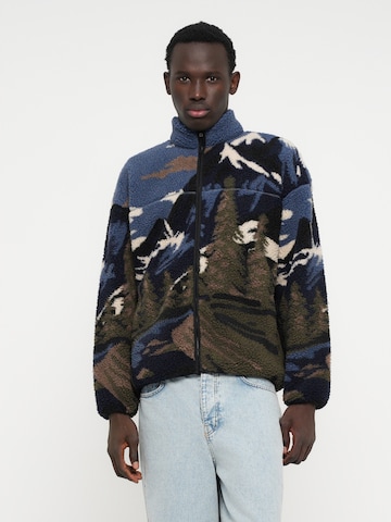 Only & Sons Fleecejacke 'ONSJAMES' in Blau: Vorderseite