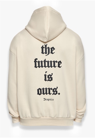Dropsize Sweatshirt 'Future Is Ours' i beige