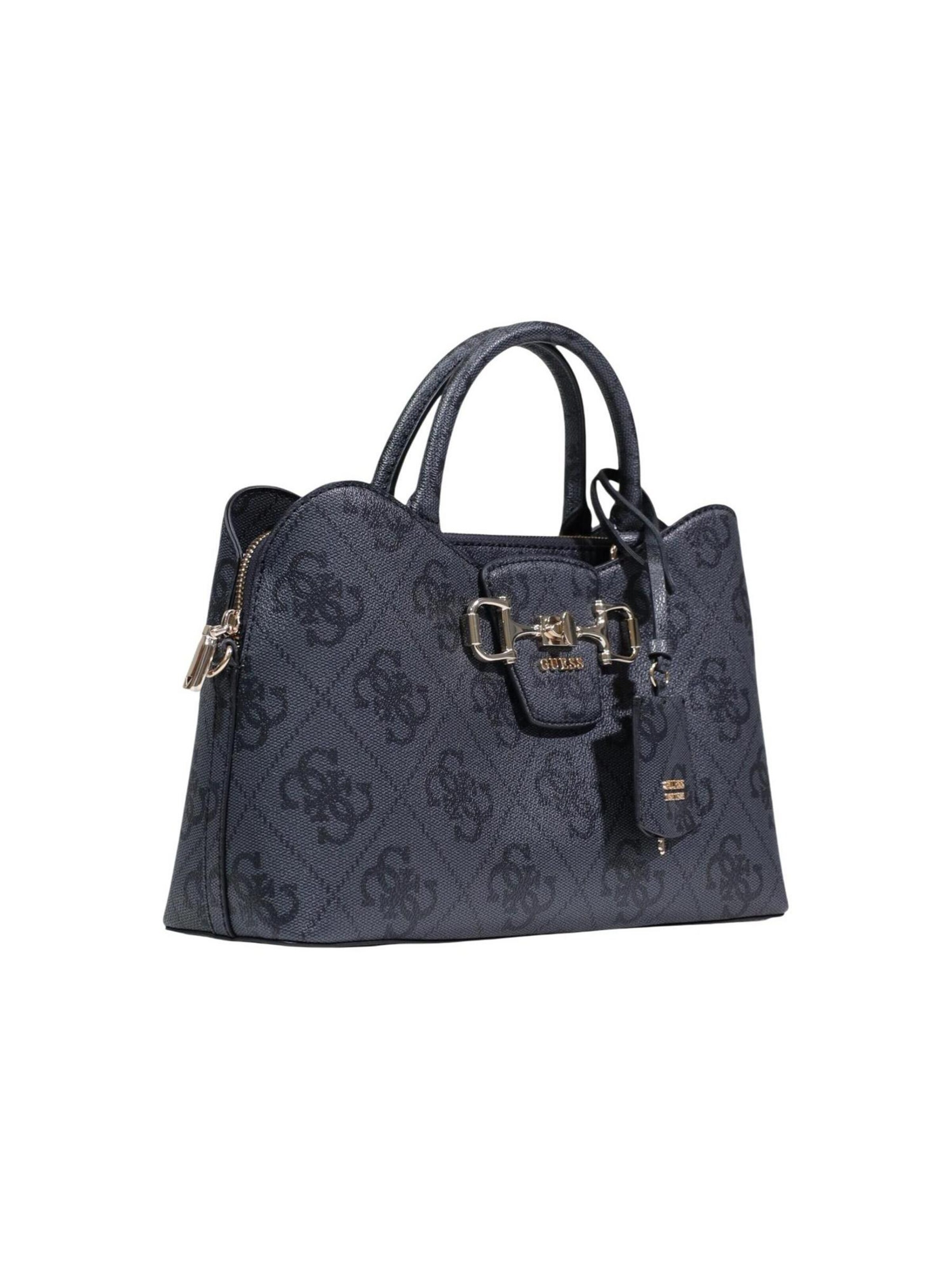 GUESS Schultertasche 'JANIE'‌‌‌‌‌‌‌‌‌‌ in Grau