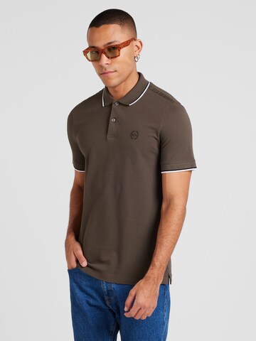 ARMANI EXCHANGE Футболка в Зеленый: спереди