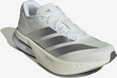 Bėgimo batai 'ADIZERO BOSTON 13' iš ADIDAS PERFORMANCE, spalva – sidabro pilka / balta, Prekių apžvalga