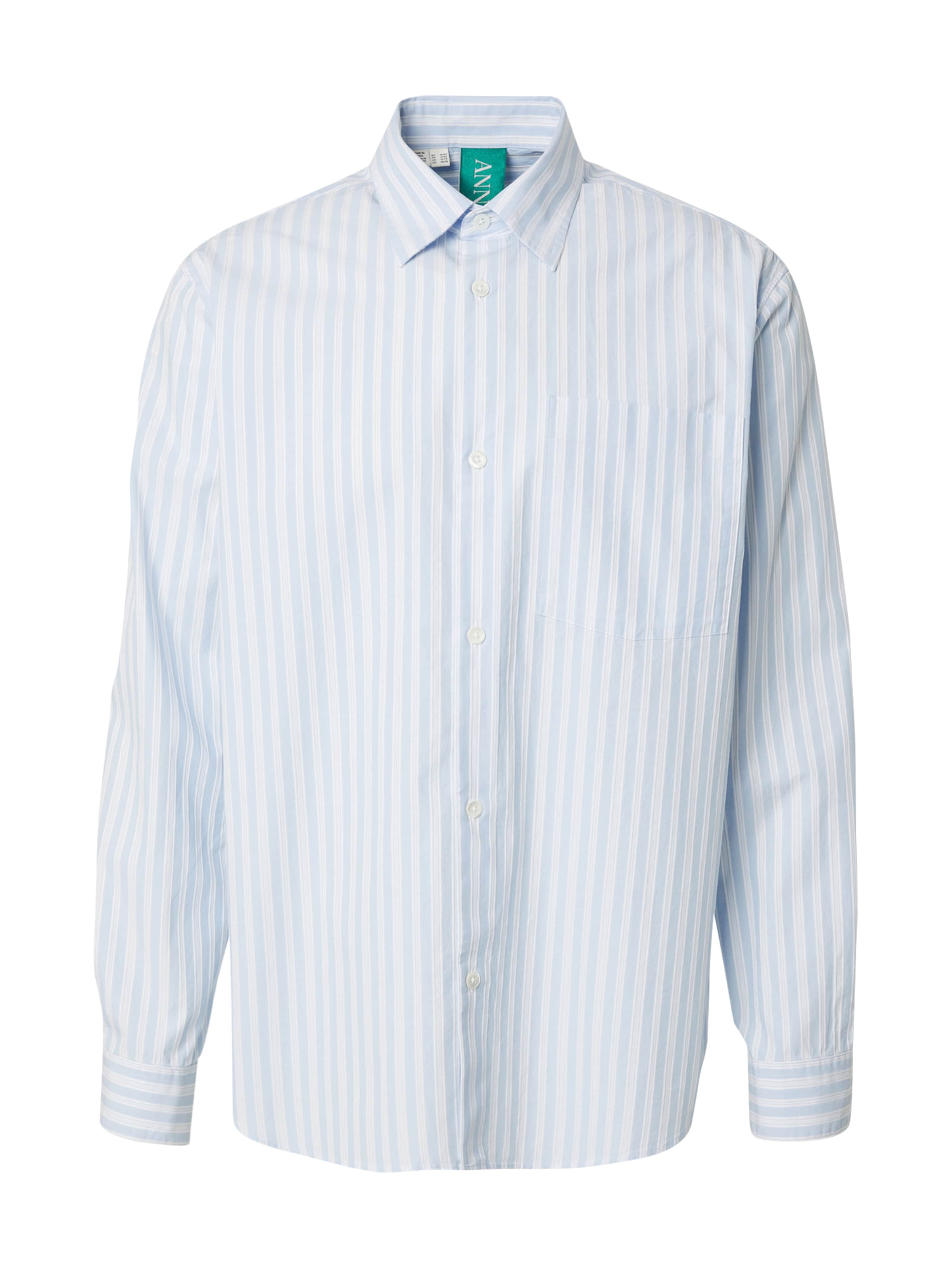 ANNARR Regular fit Button Up Shirt 'ANRASLUND' in Blue: front