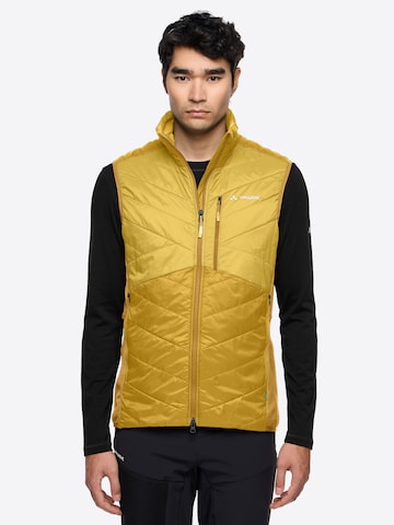 VAUDE Sports vest 'Sesvenna' in Yellow