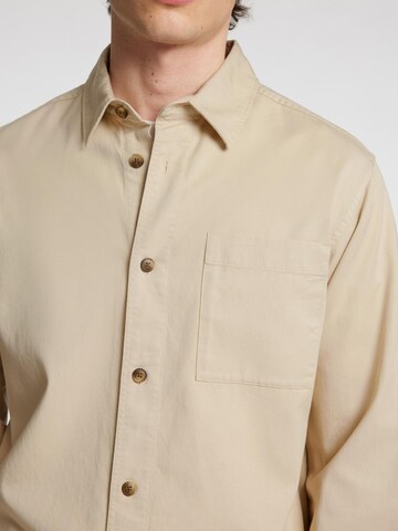 SELECTED HOMME Regular fit Overhemd in Beige