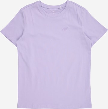 Tricou funcțional de la 4F Junior pe mov: față