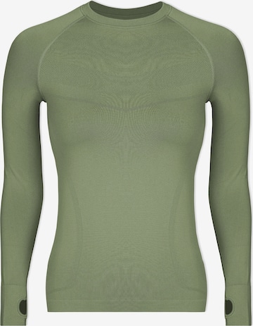 SNOCKS Funktionsshirt in Grün: Vorderseite