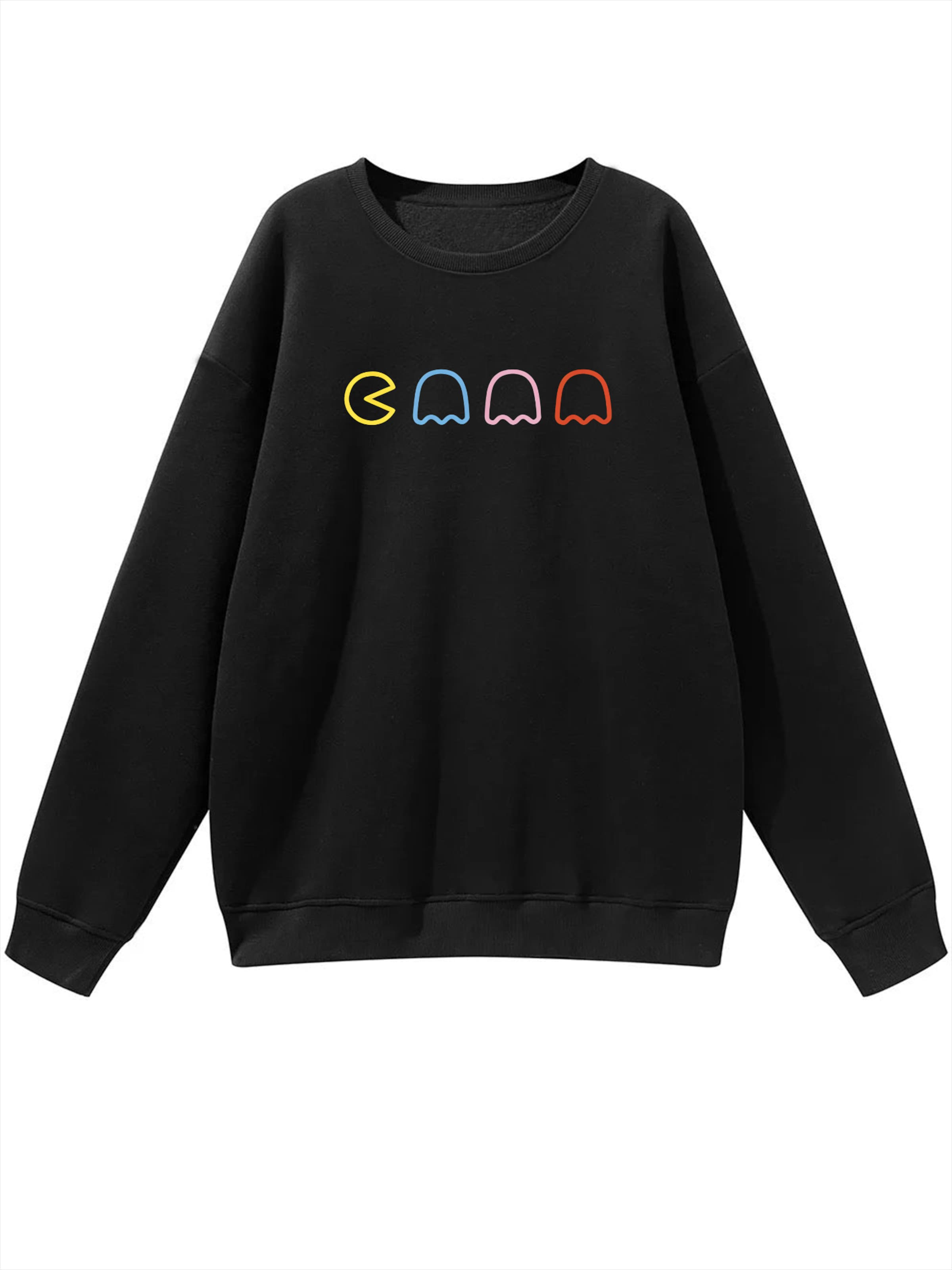 GORHEY - Sudadera en negro: frente