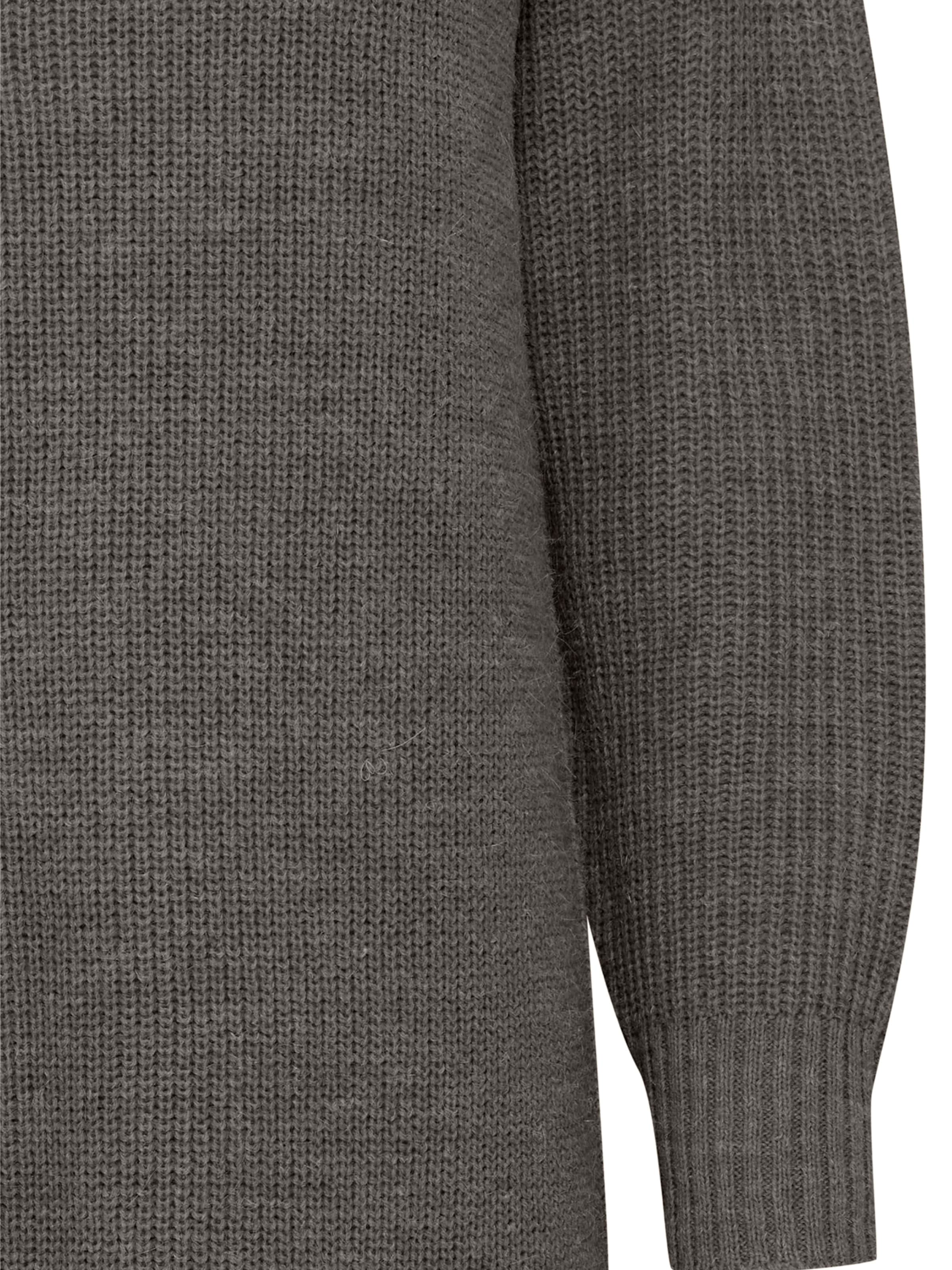 ICHI Πλεκτό φόρεμα 'NOVO' σε γκρι