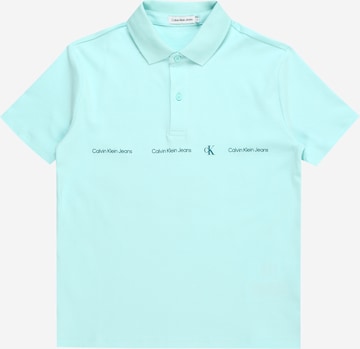 Calvin Klein Jeans Regular T-Shirt in Blau: predná strana