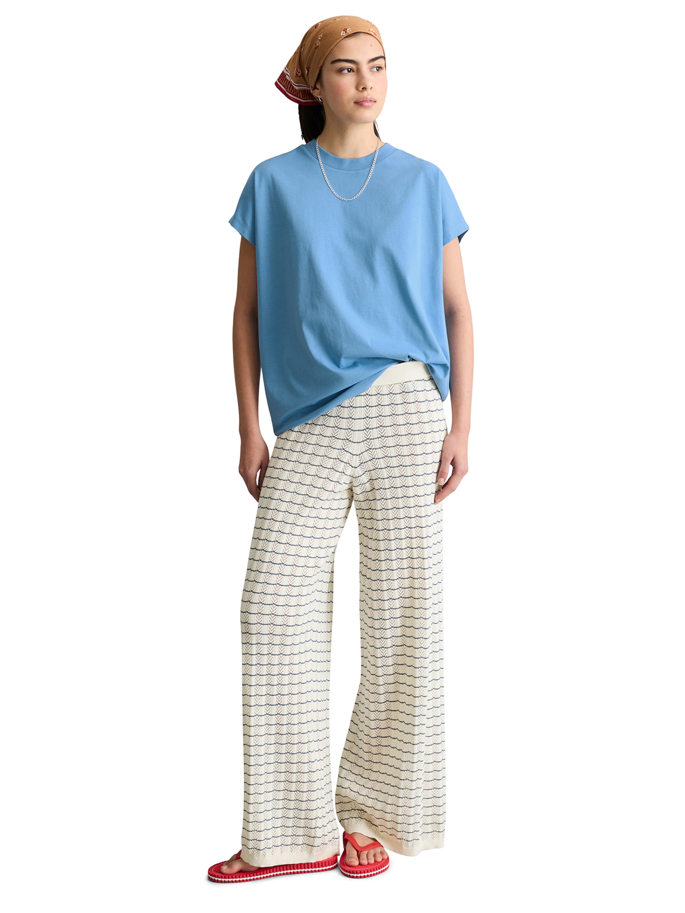 Marc O'Polo DENIM T-shirt i blå