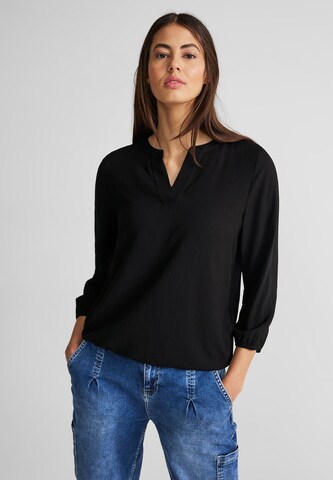 STREET ONE Bluse in Schwarz: predná strana