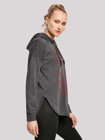 F4NT4STIC Sweatshirt 'Frohe Wein-Nacht' in Grey