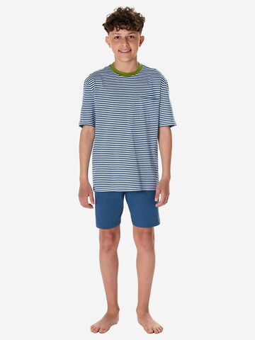 Pyjama ' Teens Nightwear ' SCHIESSER en bleu : devant