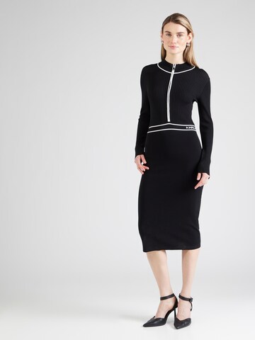 Karl Lagerfeld Knit dress in Black: front