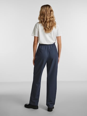 PIECES Regular Trousers 'Bosella' in Blue