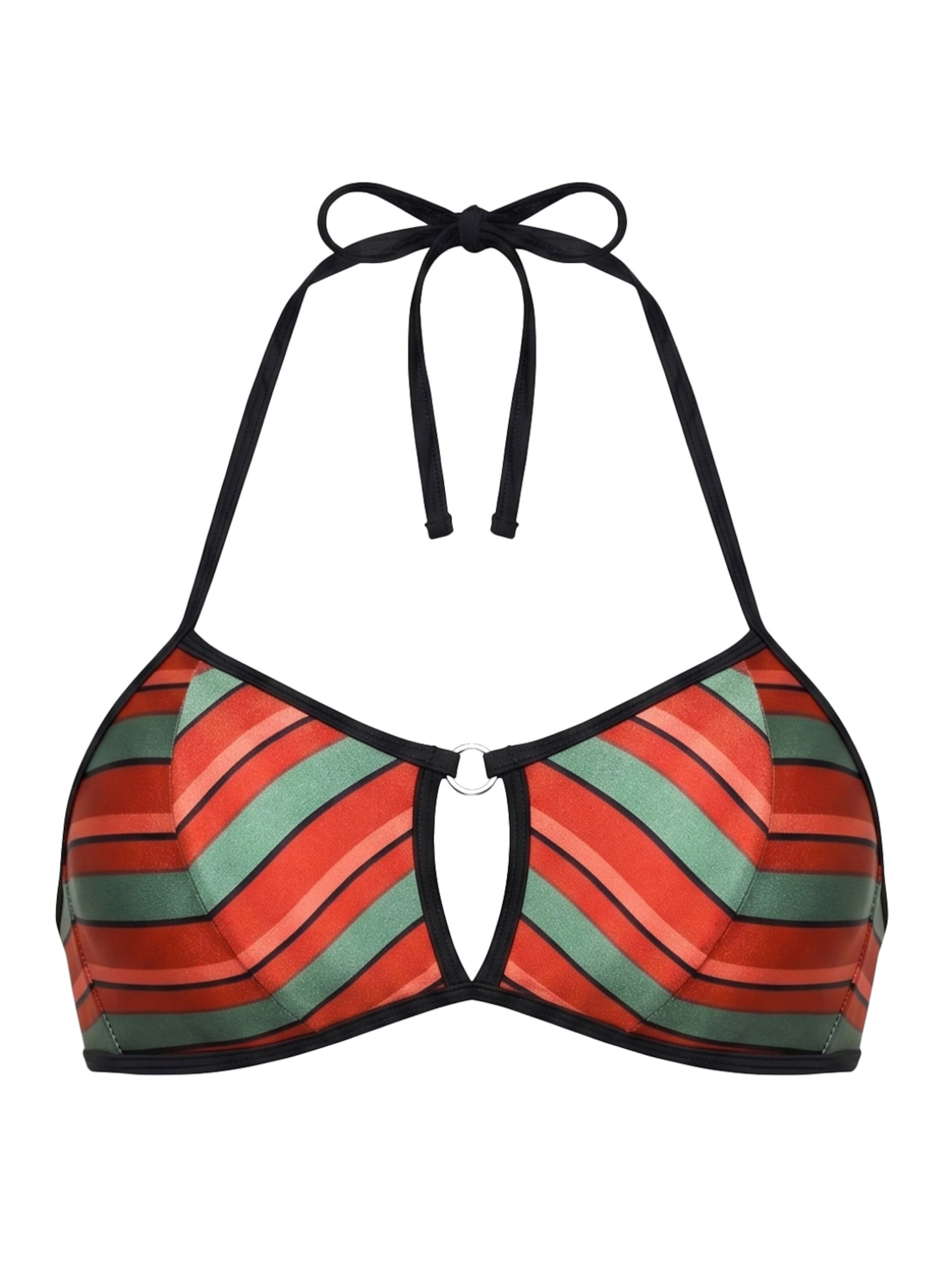 Marko - Top de bikini 'Dinn' en naranja: frente