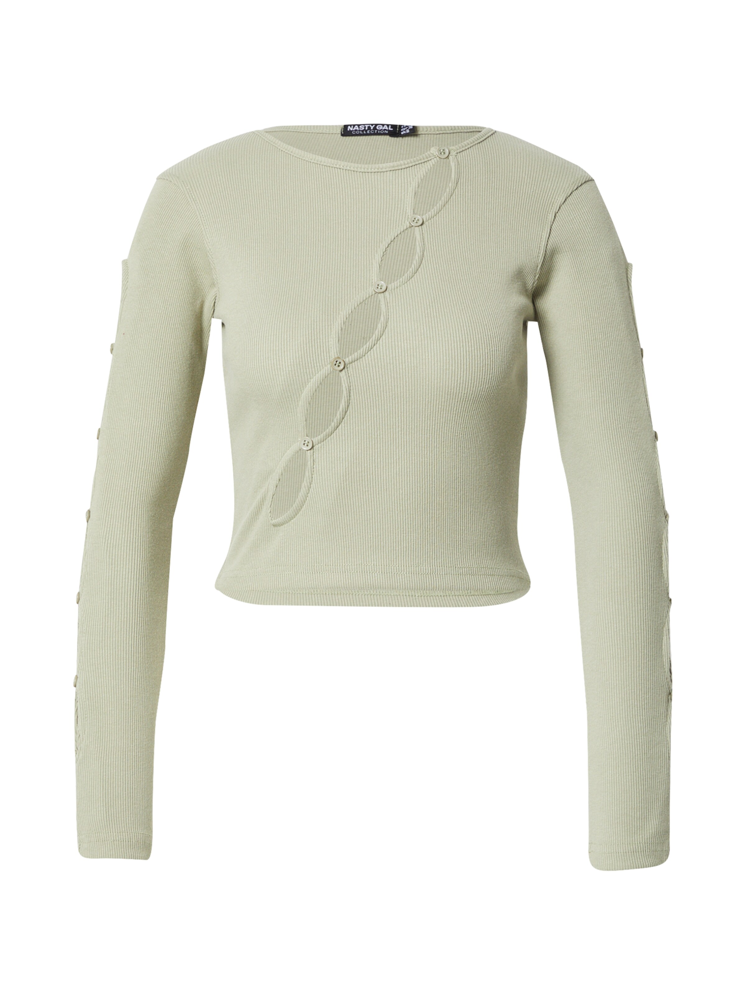 Nasty Gal Tričko – zelená: přední strana