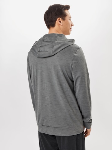 NIKE - Sudadera con cremallera deportiva en gris