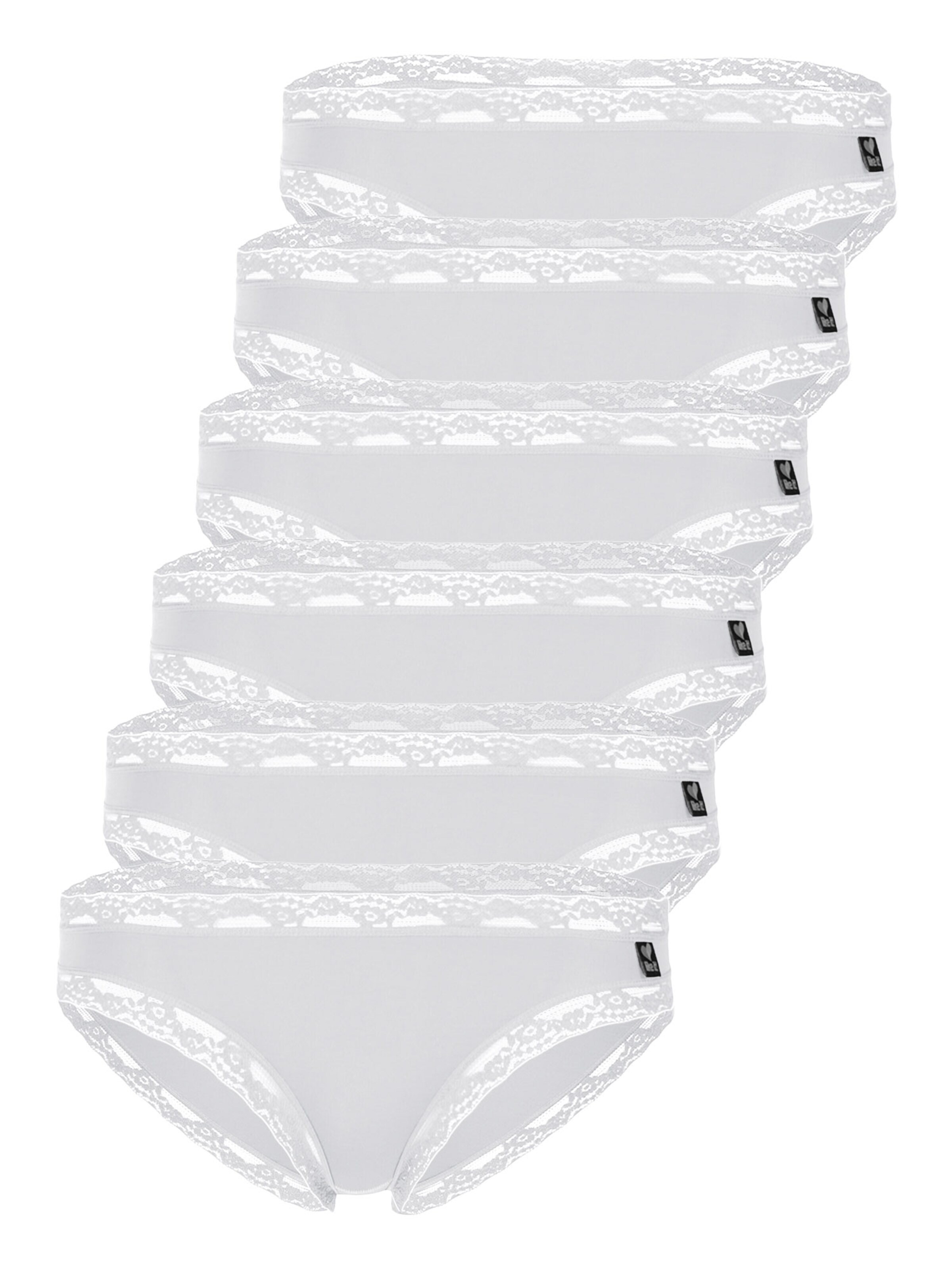 like it! Panty 'Olivia' in White: front