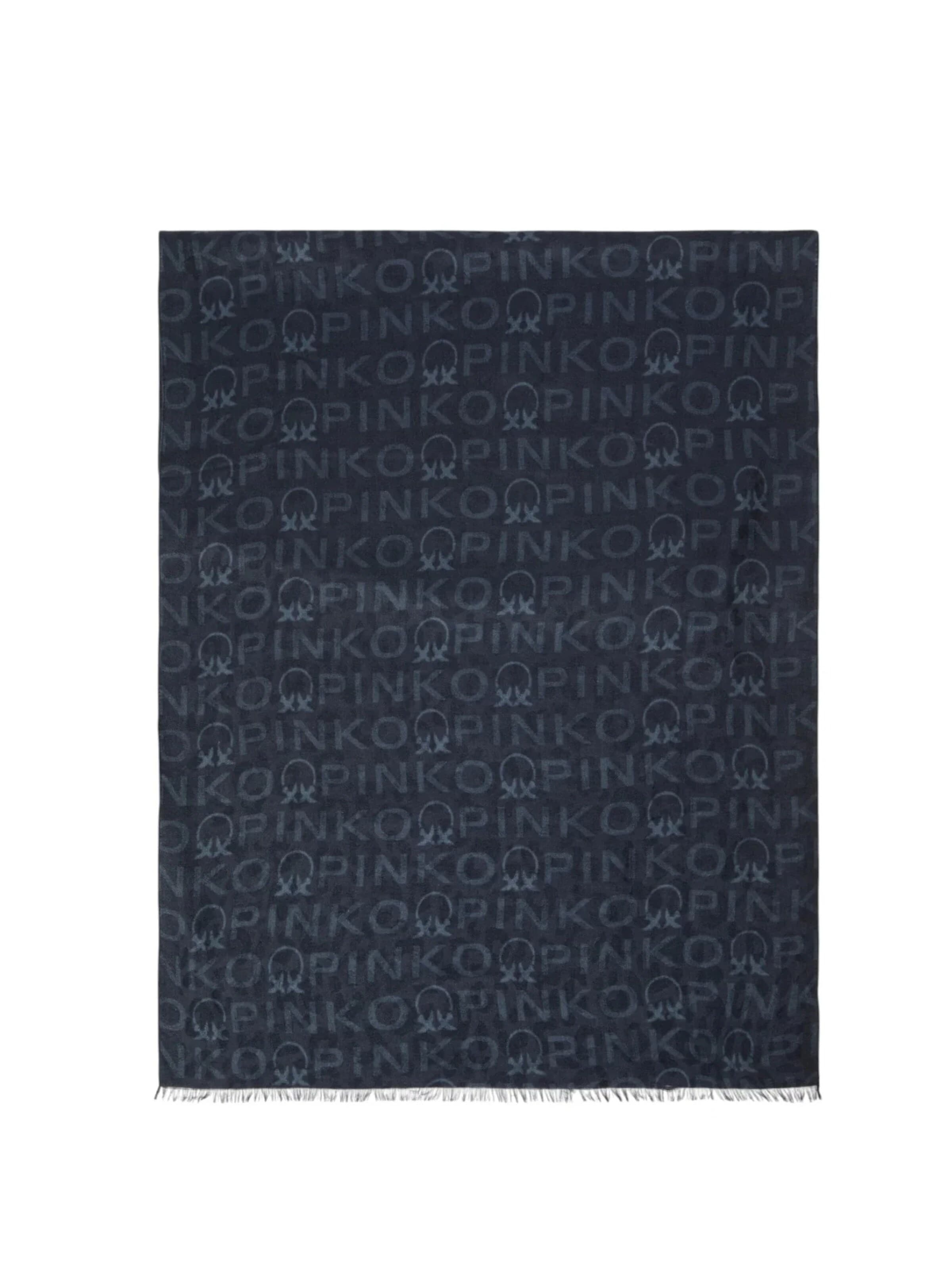 Sciarpa '106658 A3KH' di PINKO in blu: frontale