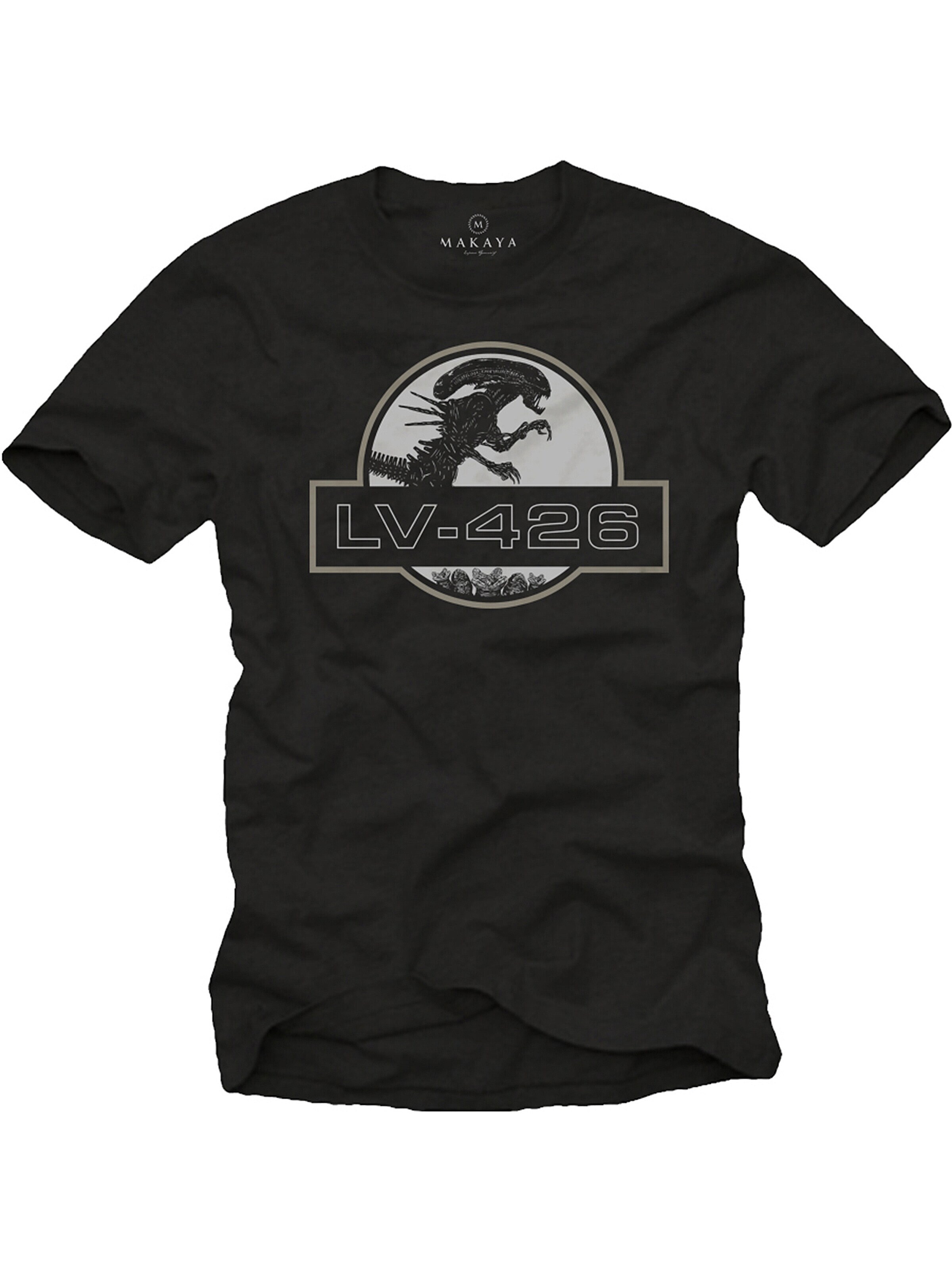 MAKAYA Shirt‌‌‌‌ in Schwarz: Vorderseite