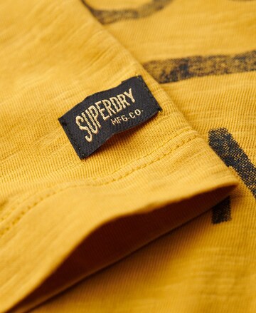 T-Shirt 'Copper' Superdry en jaune