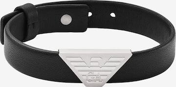 Emporio Armani Armband in Schwarz: predná strana