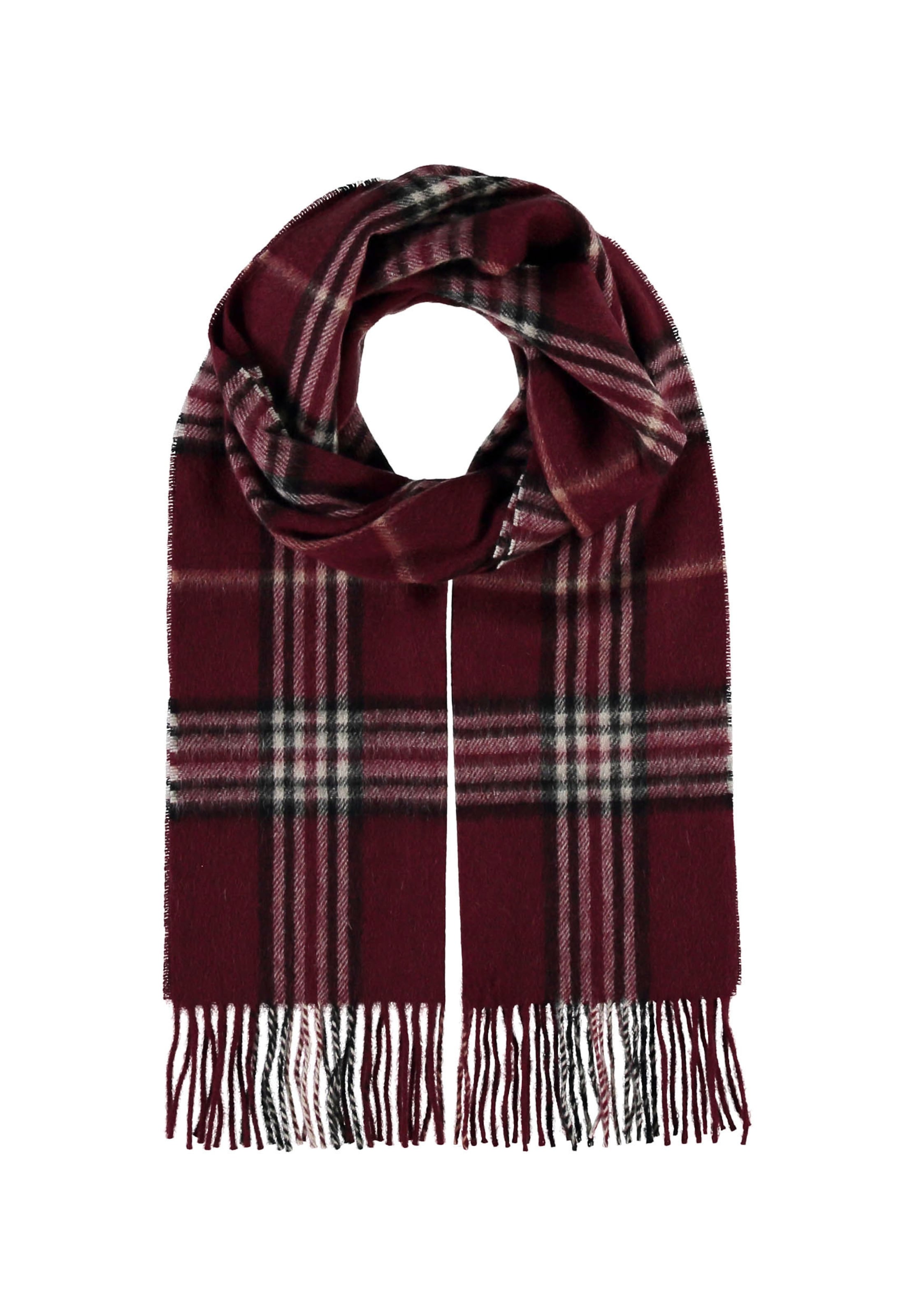 FRAAS Schal in Rot: Vorderseite