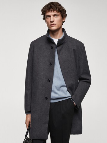 MANGO MAN Winter coat 'Metro' in Grey: front