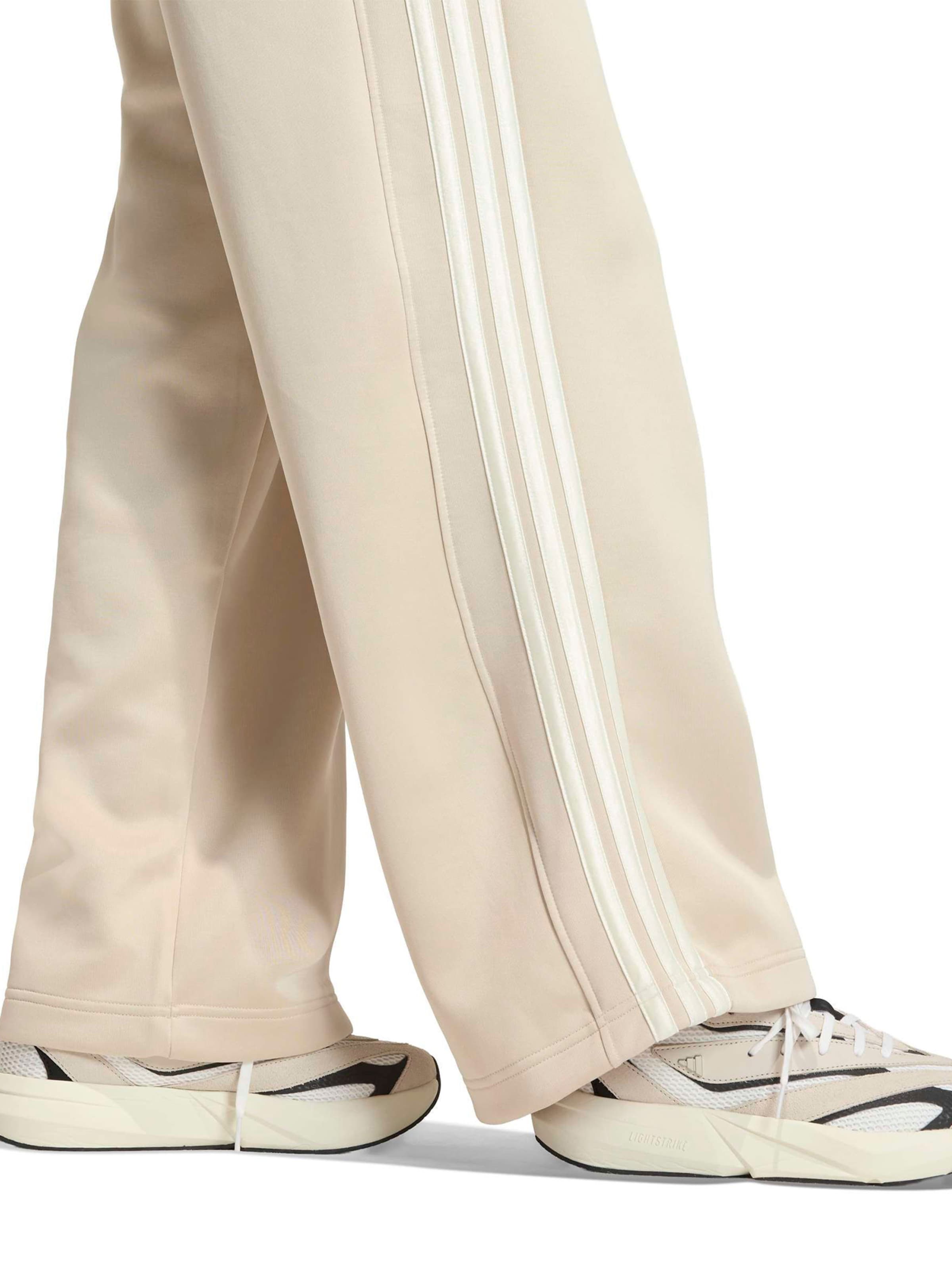 ADIDAS SPORTSWEAR Ohlapna forma Športne hlače 'Stadium' | bež barva