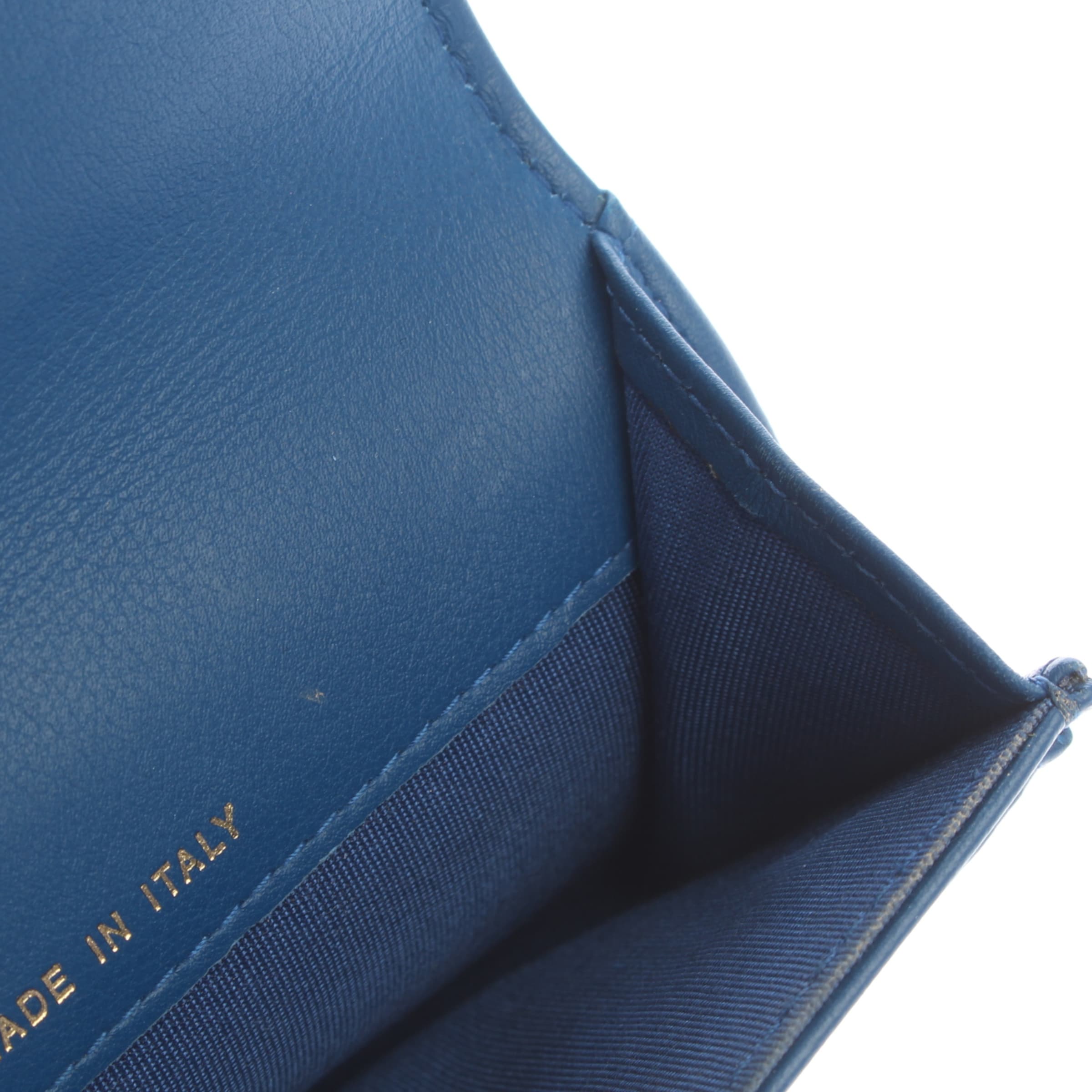 CHANEL Small Leather Goods in One size in Blue