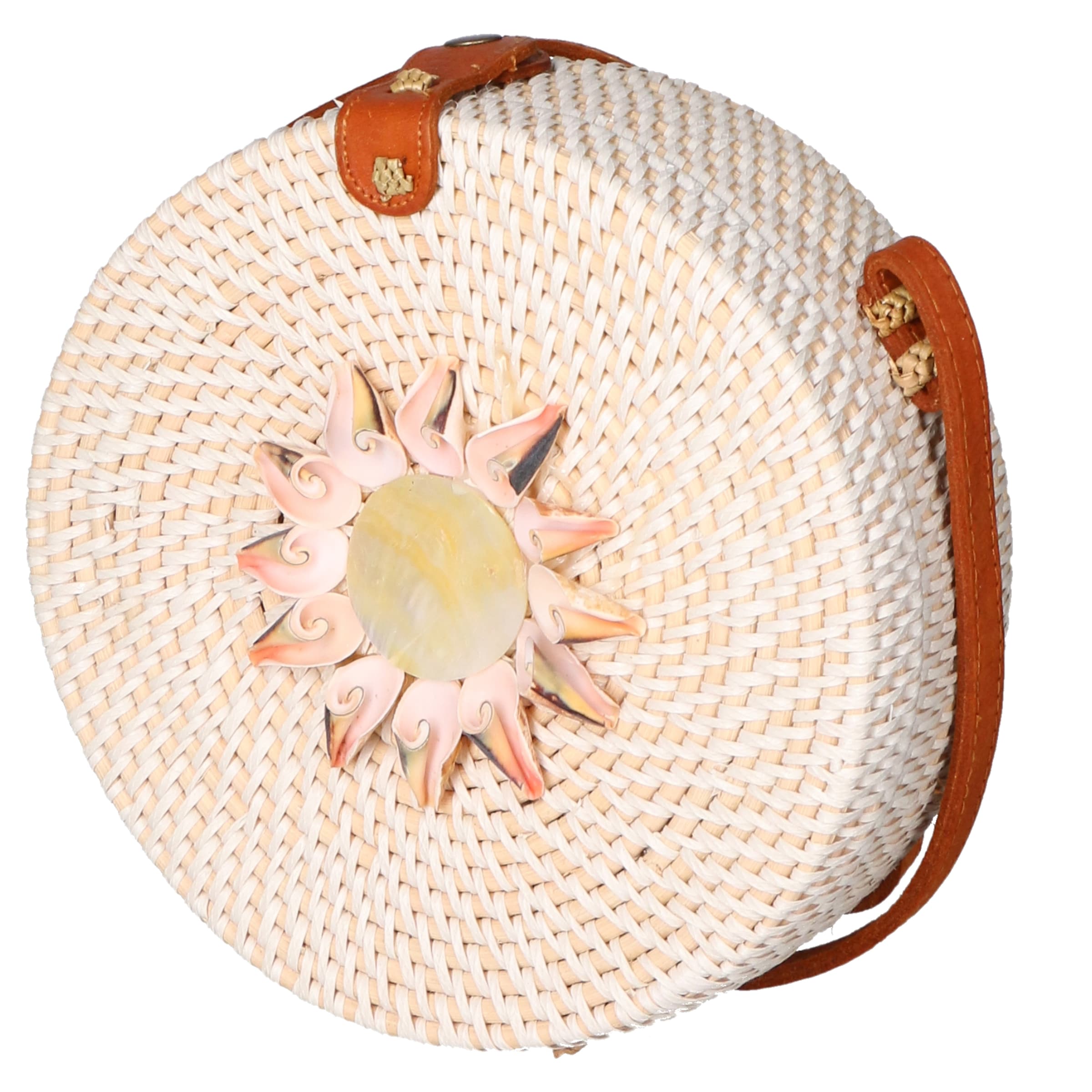 Gave Lux Umhängetasche in Beige: Vorderseite