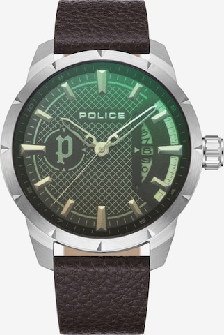 POLICE Analog Watch 'NEIST' in Brown: front