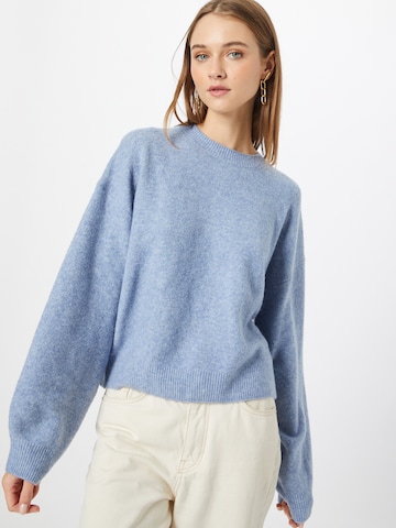 Pull-over 'Aggie' WEEKDAY en bleu : devant