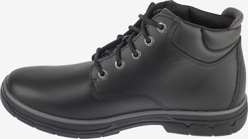 SKECHERS Veterboots 'Skechers Segment 2.0 - Brogden' in Zwart: voorkant