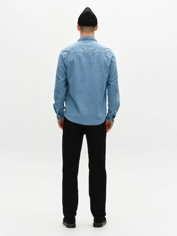 GABBA Regular Fit Hemd 'Sven' in Blau