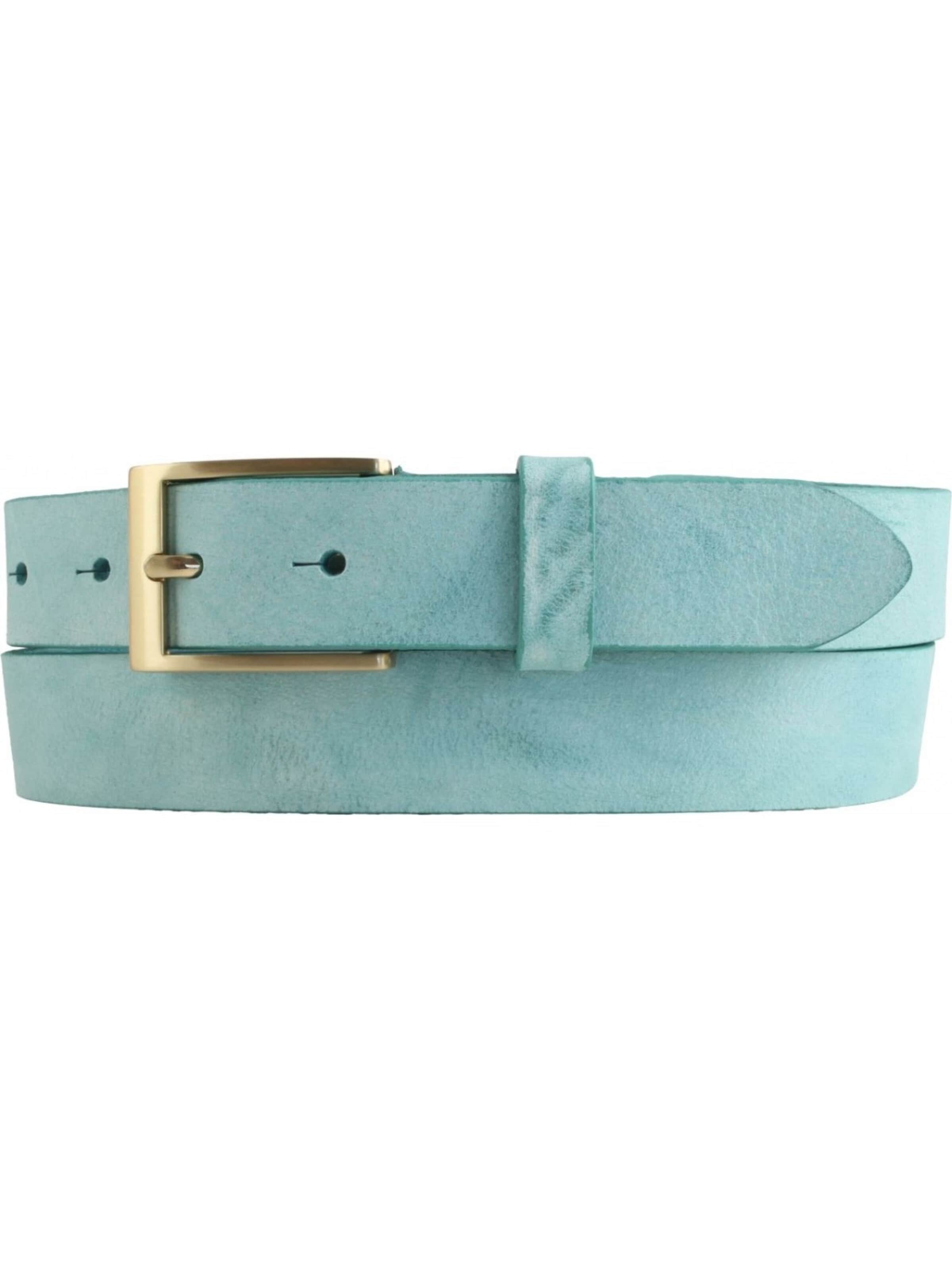 BELTINGER Gürtel 'Genovai'‌‌‌ in Blau: Vorderseite
