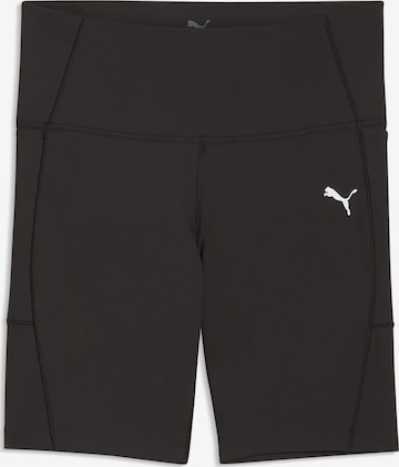 PUMA Skinny Sportshorts 'Dreamrun 7' in Schwarz: Vorderseite