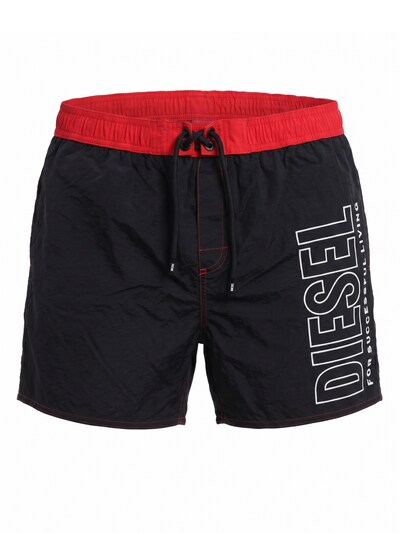 DIESEL Badeshorts 'BMBX-WAVE 2.017'‌‌‌‌‌‌‌‌‌‌ in M in schwarz, Produktansicht