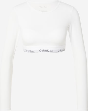 Maillot de corps Calvin Klein Underwear en blanc : devant