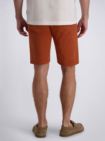 PIERRE CARDIN Regular Trousers in Orange