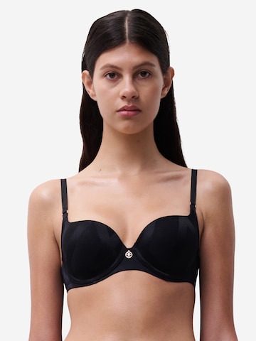 Chantelle T-shirt Bra 'Glaze' in Black