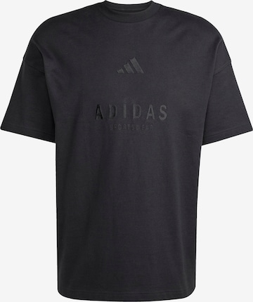 ADIDAS SPORTSWEAR Функциональная футболка 'A SZN' в Черный: спереди