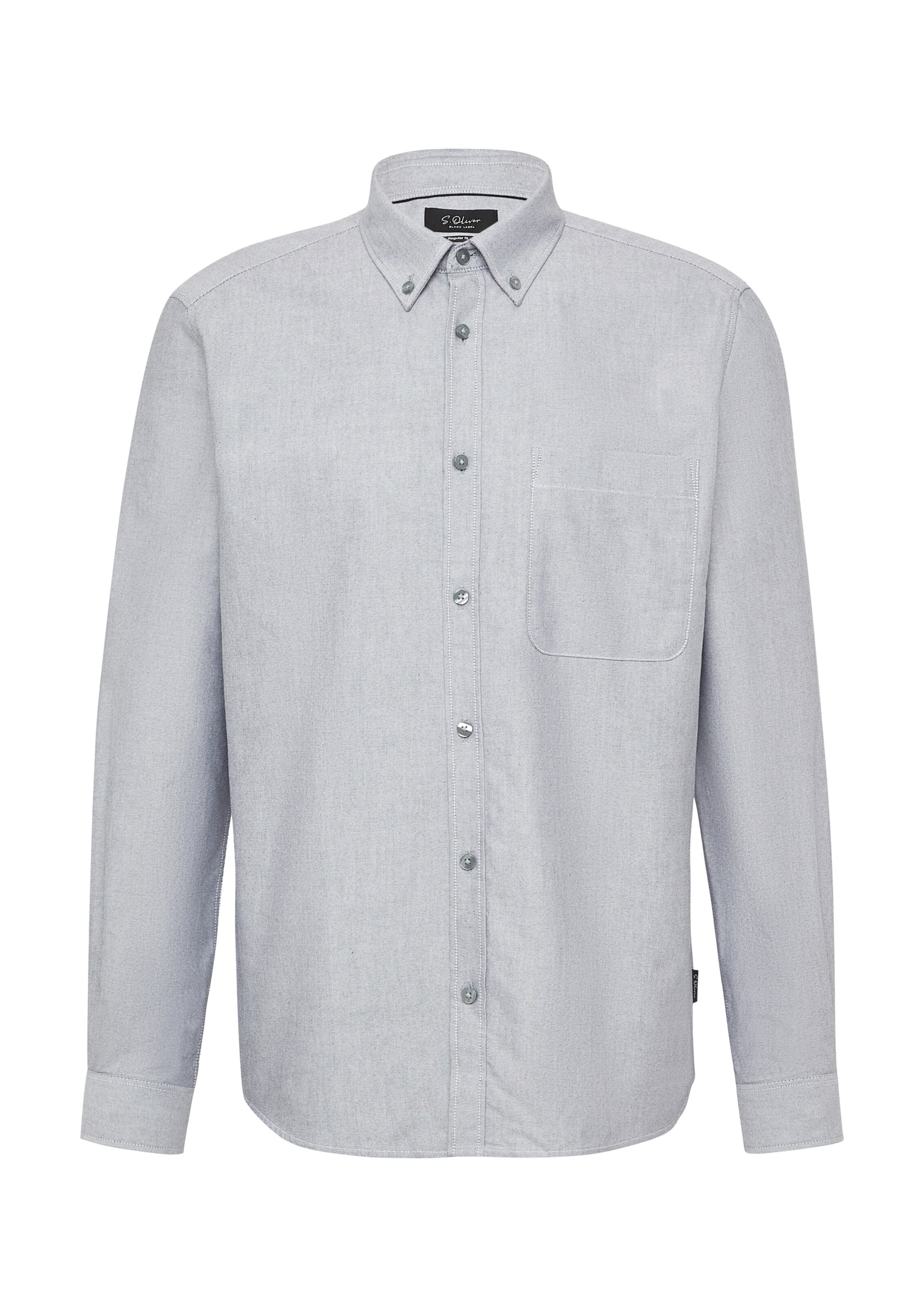 s.Oliver Hemd in Blau: Vorderseite