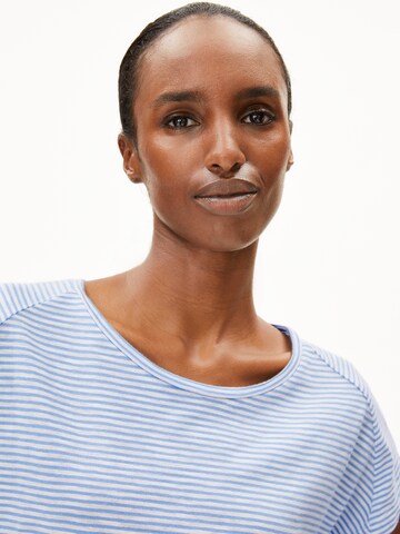 ARMEDANGELS T-Shirt ONELIAA LOVELY STRIPES in Beige