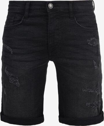 BLEND Regular Jeansshorts 'Deniz' in Schwarz