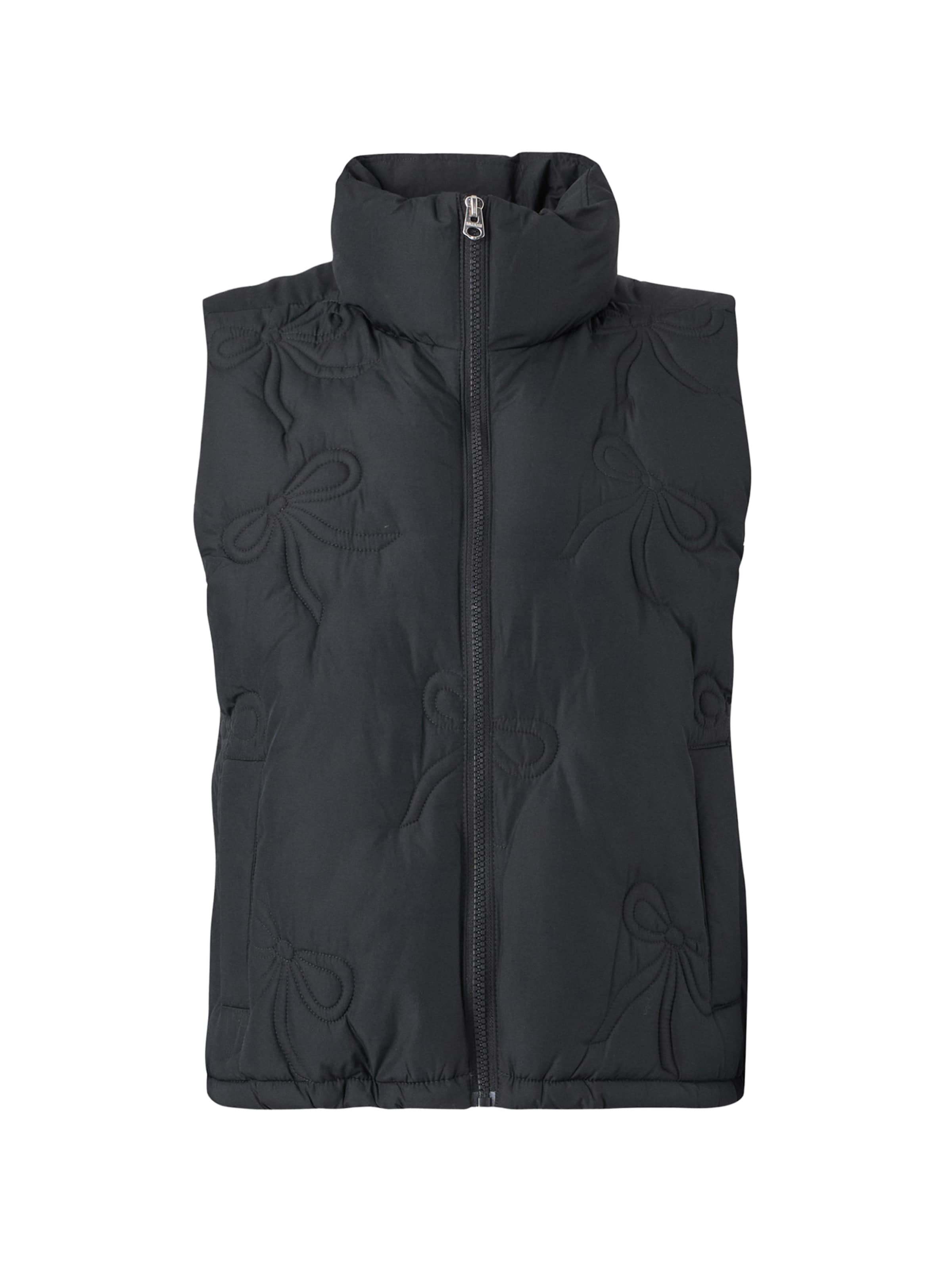 HOLLISTER - Chaleco 'AUG3' en negro: frente