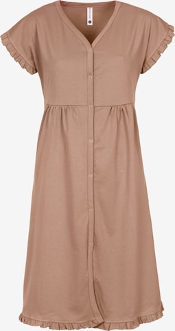 Doctor nap Nachthemd 'Doctor Nap Damen Nachthemd' in Beige: Vorderseite