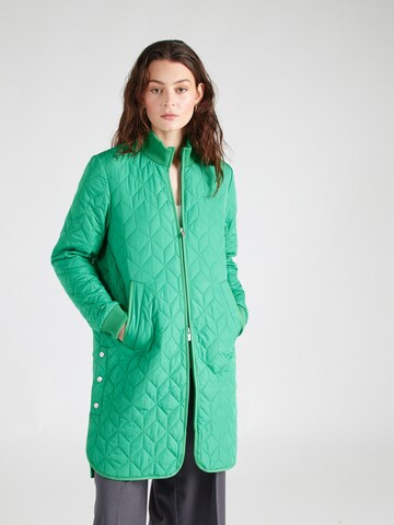Cappotto di mezza stagione di ILSE JACOBSEN in verde: frontale